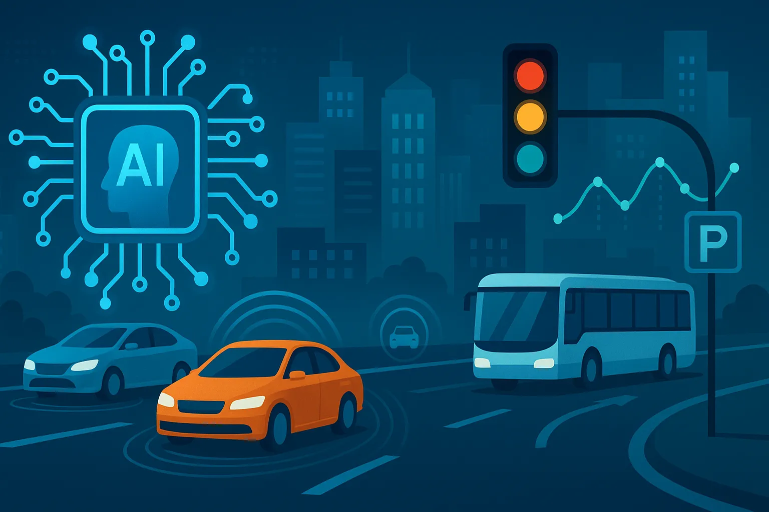 AI v dopravě – predikce, řízení, parkování