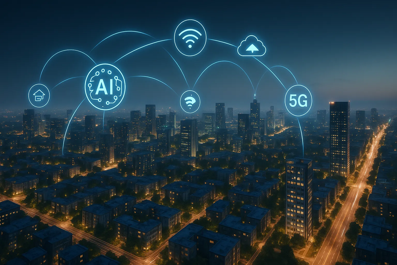 Chytré město – senzory a AI v městské infrastruktuře